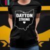 Dayton Strong Ohio Map Strong T-Shirt