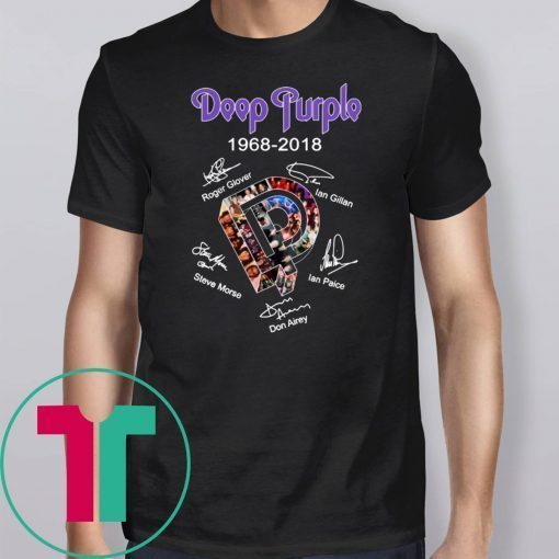 Deep Purple 1968-2018 shirt