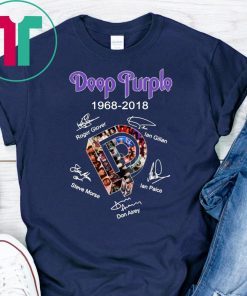 Deep Purple 1968-2018 shirt