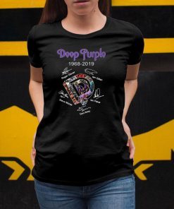 Deep purple 1968-2019 signatures shirt