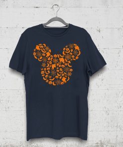 Disney Mickey Mouse Halloween Silhouette T-Shirt