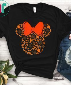 Disney Minnie Mouse Halloween Silhouette T-Shirt