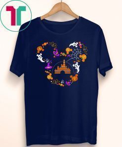 Disney mickey mouse ghost halloween shirt