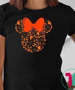 Disney minnie mouse halloween silhouette icon shirt