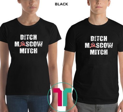 Ditch Moscow Mitch Russian Puppet Vote Him Out 2020 T-Shirt