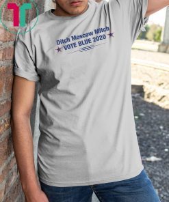 Ditch Moscow Mitch Vote Bule Unisex 2019 Gift Tee Shirt
