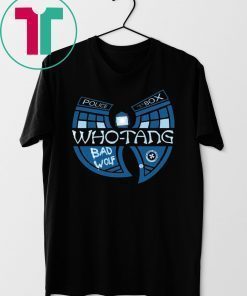 Doctor Who and Wu Tang Bad Wolf Shirt