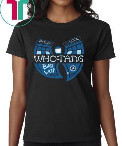 Doctor Who and Wu Tang Bad Wolf Shirt