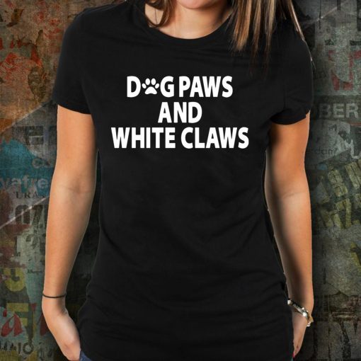 Dog Paws And White Claws Unisex T-Shirt