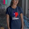 El Paso Strong-I stand with El Paso Texas map #ElPasoStrong T-Shirt