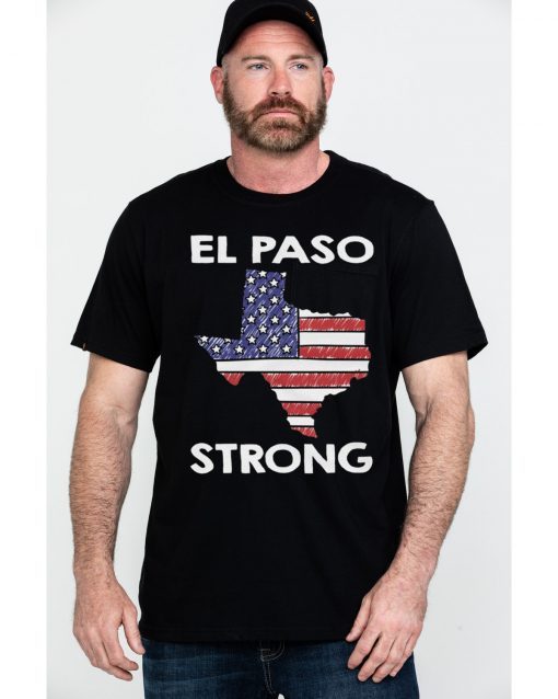 El Paso Strong Texas Lover Gifts American Flag Shirt