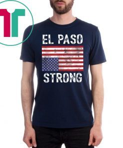 El Paso Strong Upside Down American Flag Shirt