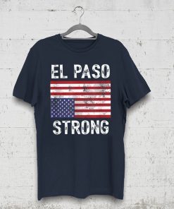 El Paso Strong Upside Down American Flag Shirt