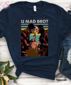 Freddy Krueger And Jason Voorhees U Mad Bro Funny Halloween T-Shirts