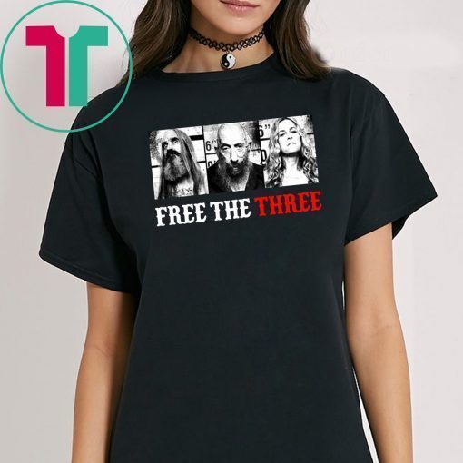 Free the three rob zombie shirt