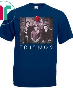 Friends Halloween Horror Team Scary Movies Costume T-Shirt