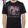 Friends Halloween Horror Team Scary Movies Costume T-Shirt