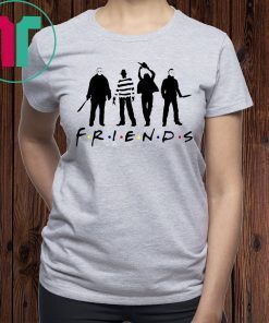 Friends Horror Movies Halloween T-Shirt Horror Friends Squads Shirt