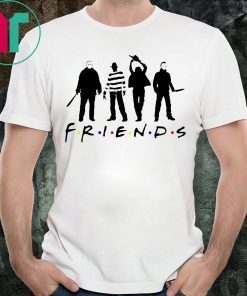 Friends Horror Movies Halloween T-Shirt Horror Friends Squads Shirt