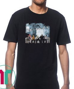 Friends IT Spooky Clown Jason Squad Halloween Horror Funny Halloween Scary Costume T-Shirt