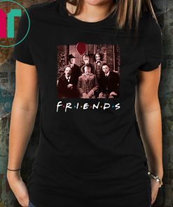 Friends IT Spooky Clown Jason Squad Halloween Horror Funny Halloween Scary Costume 2019 Tee Shirt