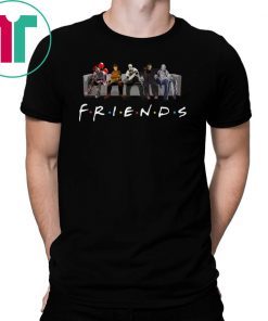Friends IT Spooky Clown Jason Squad Halloween Horror Funny Halloween Scary Costume Unisex 2019 T-Shirt