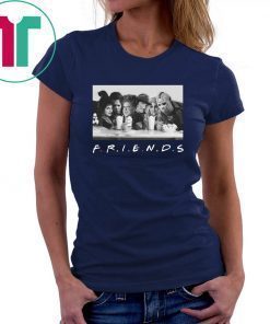 Friends Sanderson Sisters And Chill Funny Squad Goals Horror Movie Hocus Pocus Mandala Villains Halloween Mickey Not So Scary 2019 T Shirt