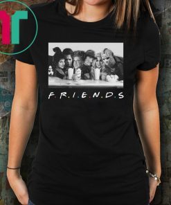 Friends Sanderson Sisters And Chill Funny Squad Goals Horror Movie Hocus Tee Shirt