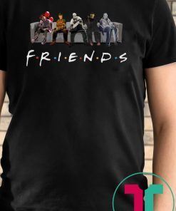 Friends Spooky Clown Jason Squad Halloween Horror Funny 2019 Tee Shirt