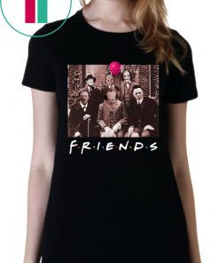 Friends Team Psychodynamics Horror Characters T-Shirt