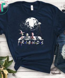 Friends Tv Show The Nightmare Walking Abbey Road Halloween T-Shirt
