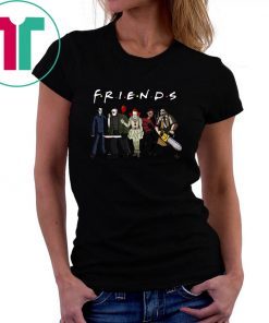 Friends horror movies characters halloween shirt