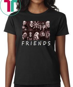 Friends tv show slipknot masks shirt