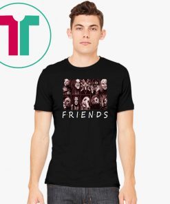 Friends tv show slipknot masks shirt