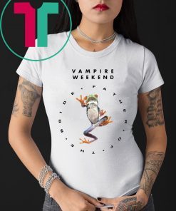 Frog Vampire Weekend Father Of The Bride Tour 2019 Tee Shirt