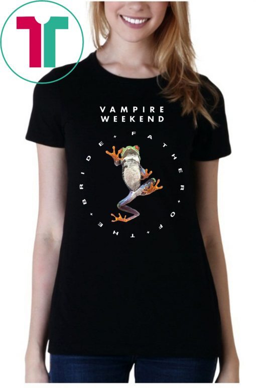 Frog Vampire Weekend Father Of The Bride Tour 2019 T-Shirt