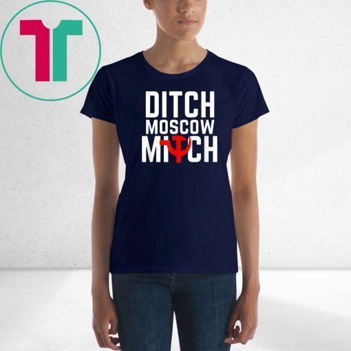 Funny Anti Trump Russia Shirts Ditch Moscow Mitch Traitor T-Shirt