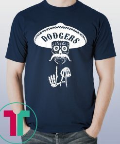 Funny Skull Dodgers T-Shirt