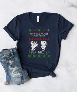 Golden Girls May All Your Christmases Bea White T-Shirt