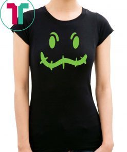 Green Boogie Man Scary Face T-Shirt