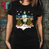 Grinch Hug Dutch Bros Coffee Christmas T-Shirt