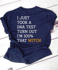 Halloween Costume I'm A 100 Percent With That Witch Gift T-Shirt
