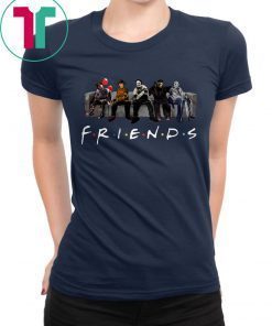 Friends Horror Movies Characters Shirt