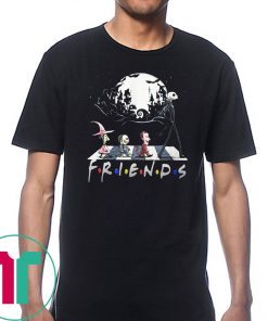 Halloween the nightmare walking abbey road friends tv show shirt