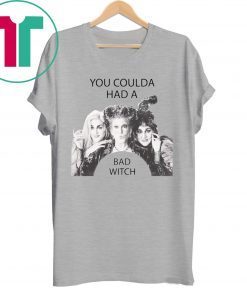 Hocus Pocus You Coulda had a Bad Witch shirt