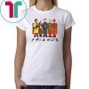 Horror Characters FRIENDS Halloween Tee Shirt