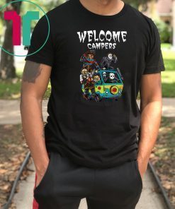 Horror Characters Welcome Campers shirt