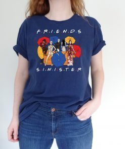 Horror Friends Sinister Friends TV Show Gift for Bestie Friends 90s Squad Goals Horror Movie Hocus Pocus Halloween Not So Scary T Shirt