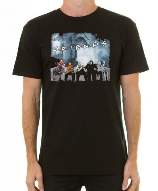 Horror Halloween Team Friends Mens 2019 Tee Shirt