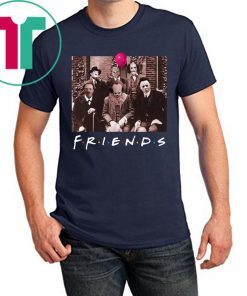 Horror Halloween Team Friends Shirt Tee Shirt